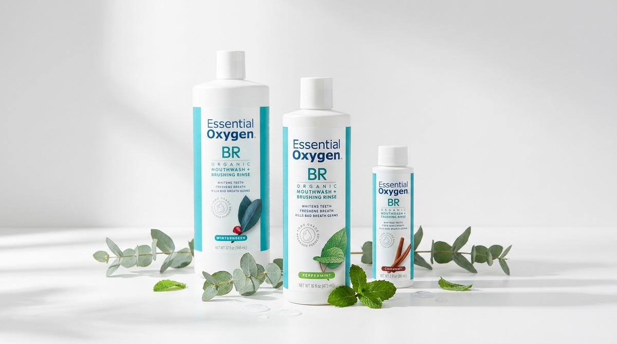 BR Organic Mouthwash + Brushing Rinse