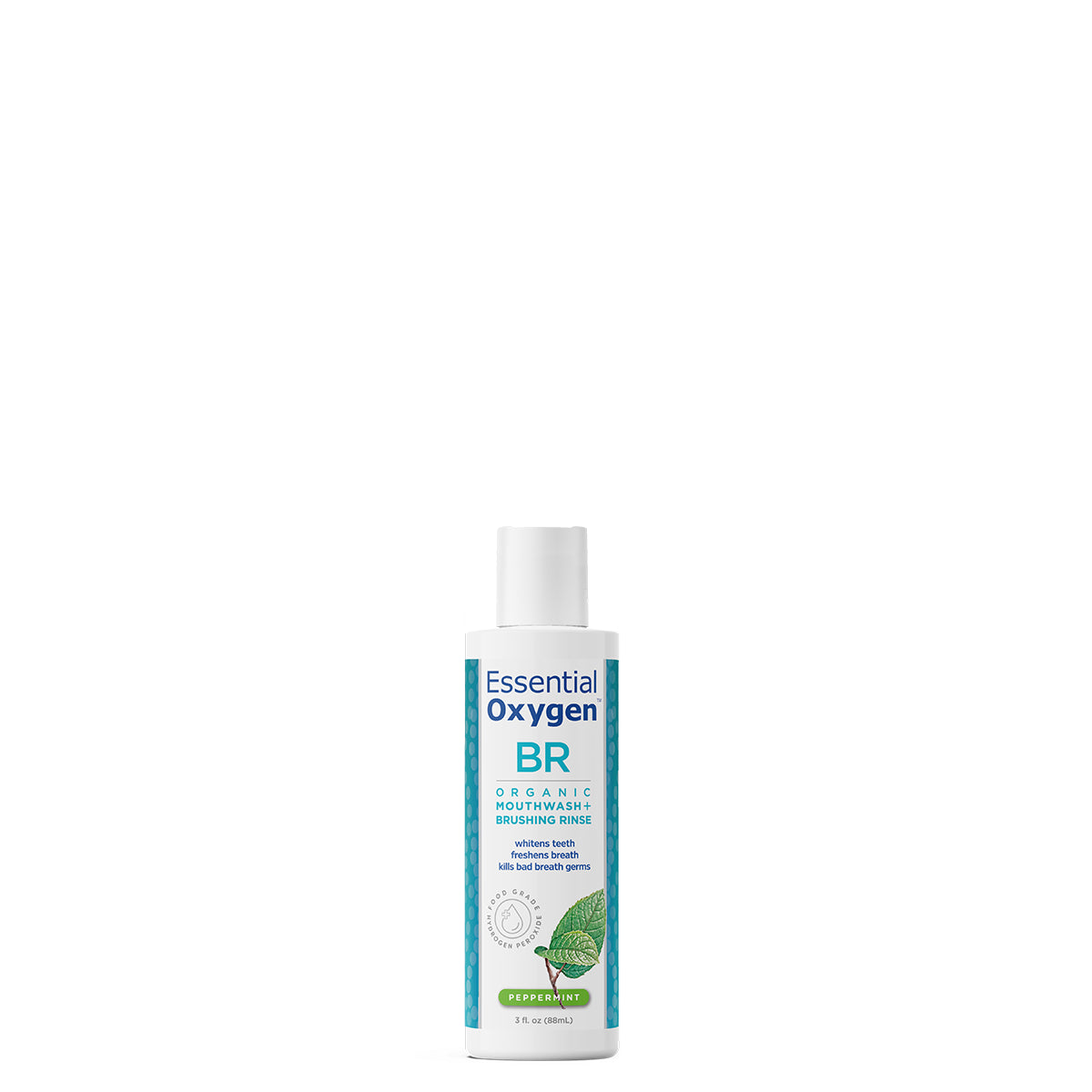 BR | Organic Mouthwash + Brushing Rinse | Peppermint