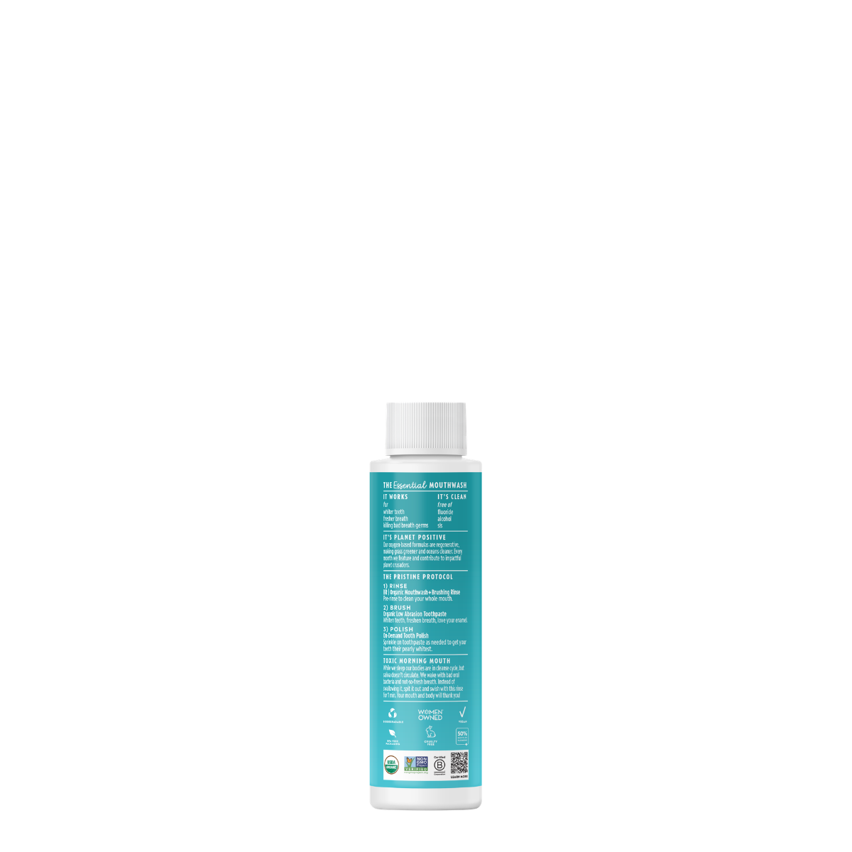 BR | Organic Mouthwash + Brushing Rinse | Cinnamint