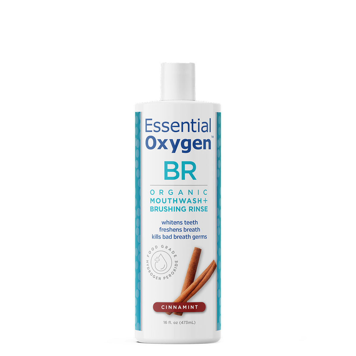 BR | Organic Mouthwash + Brushing Rinse | Cinnamint