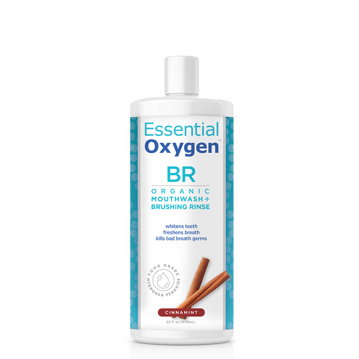 BR | Organic Mouthwash + Brushing Rinse | Cinnamint
