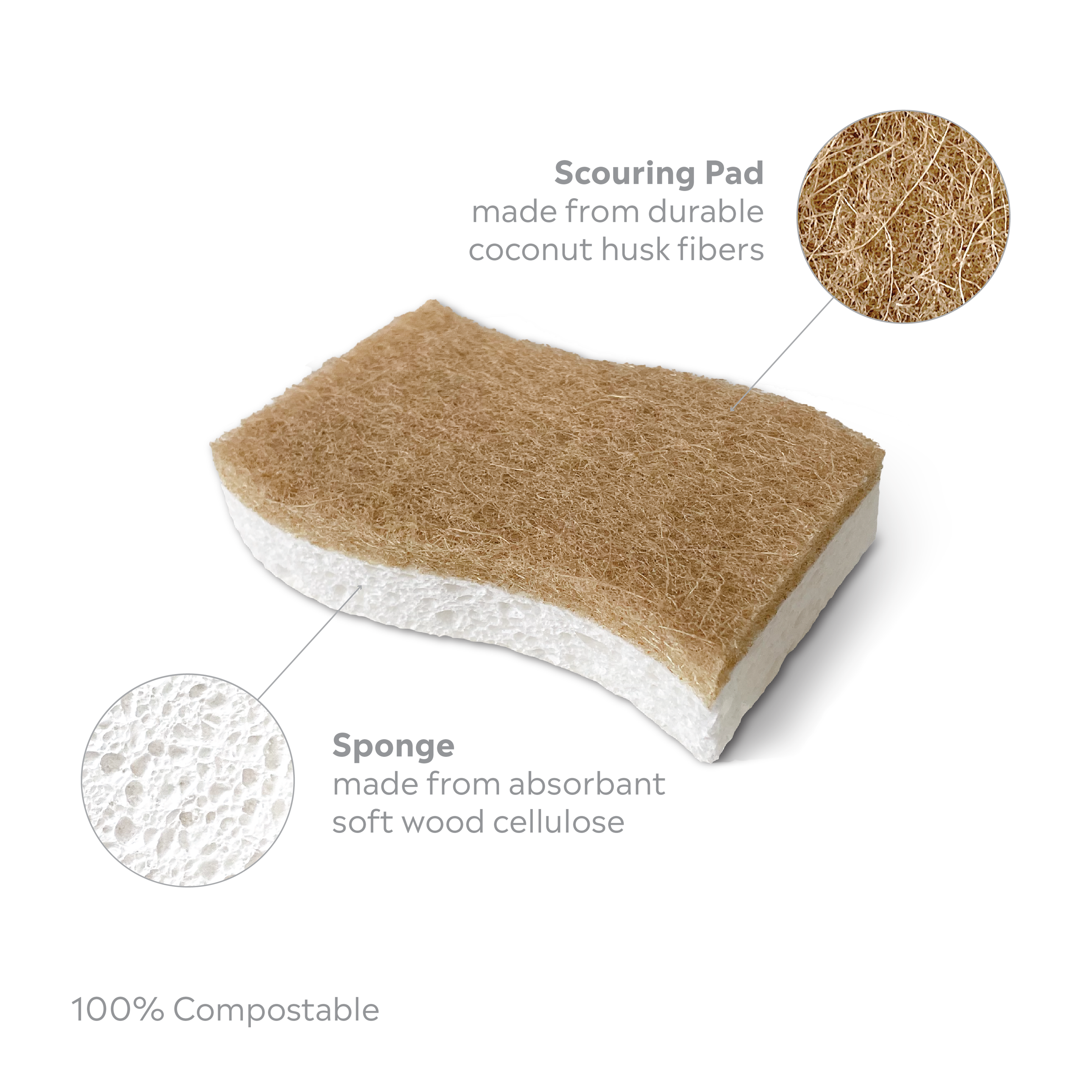 Biodegradable Sponges | 9 Pack