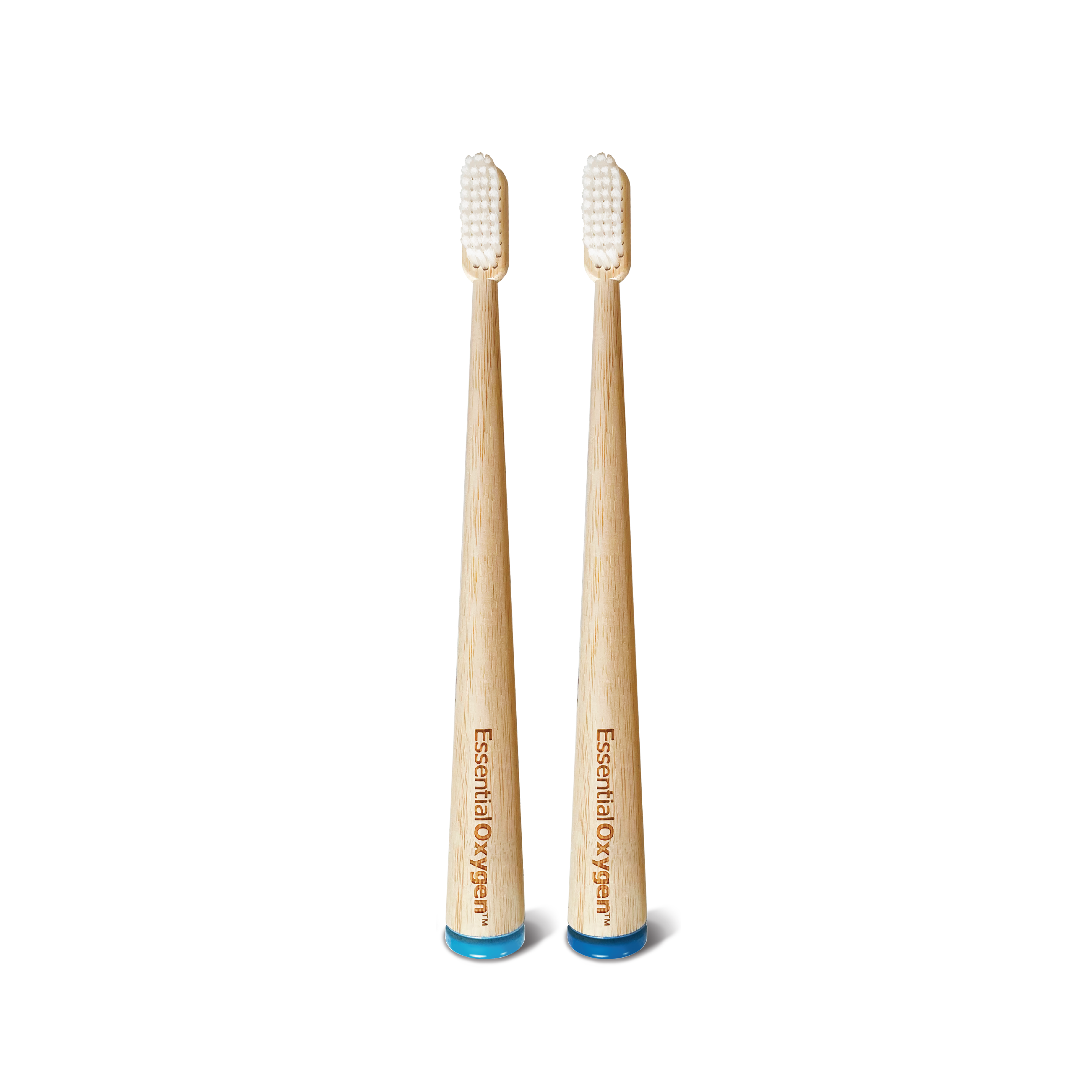 Organic Bamboo Toothbrushes | 2 Pack