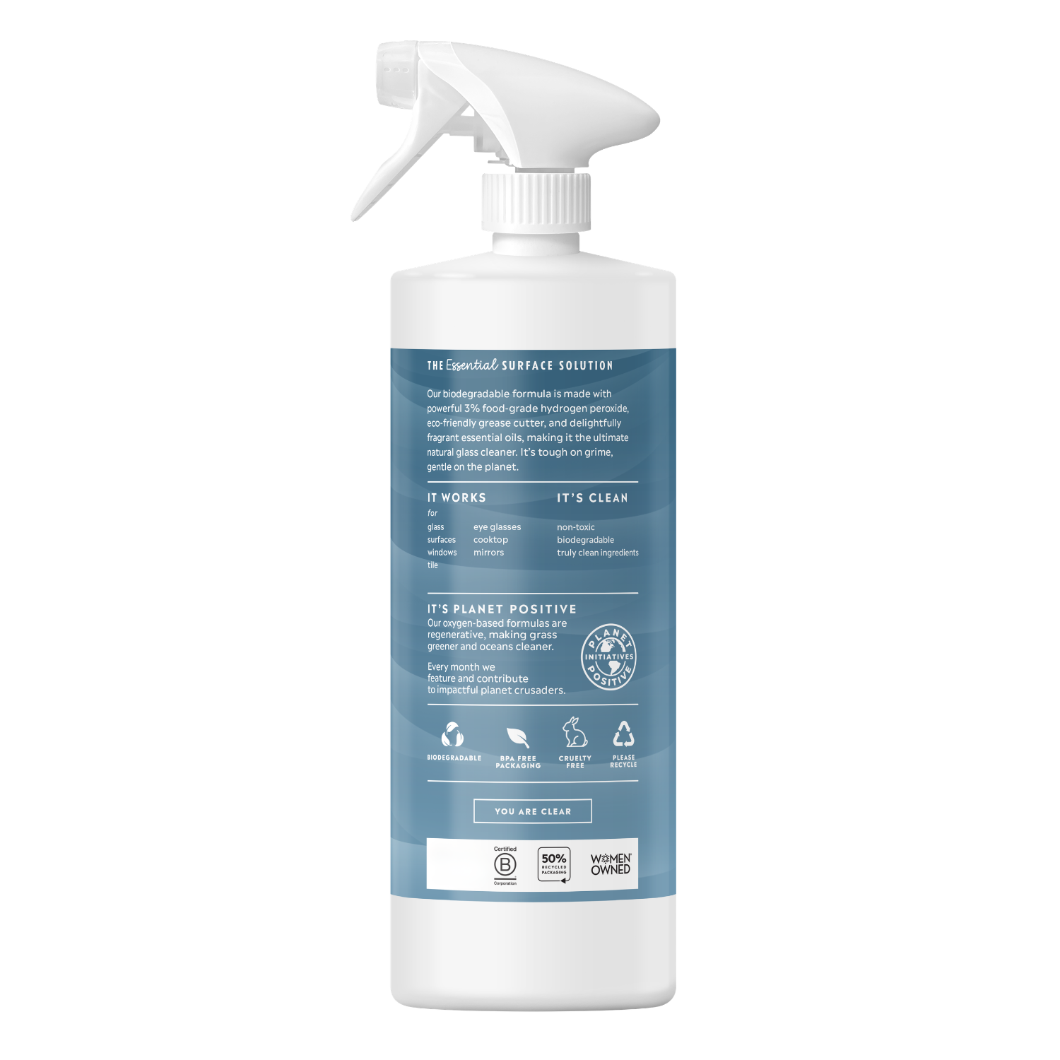 Streakless Glass Cleaner | Lavender