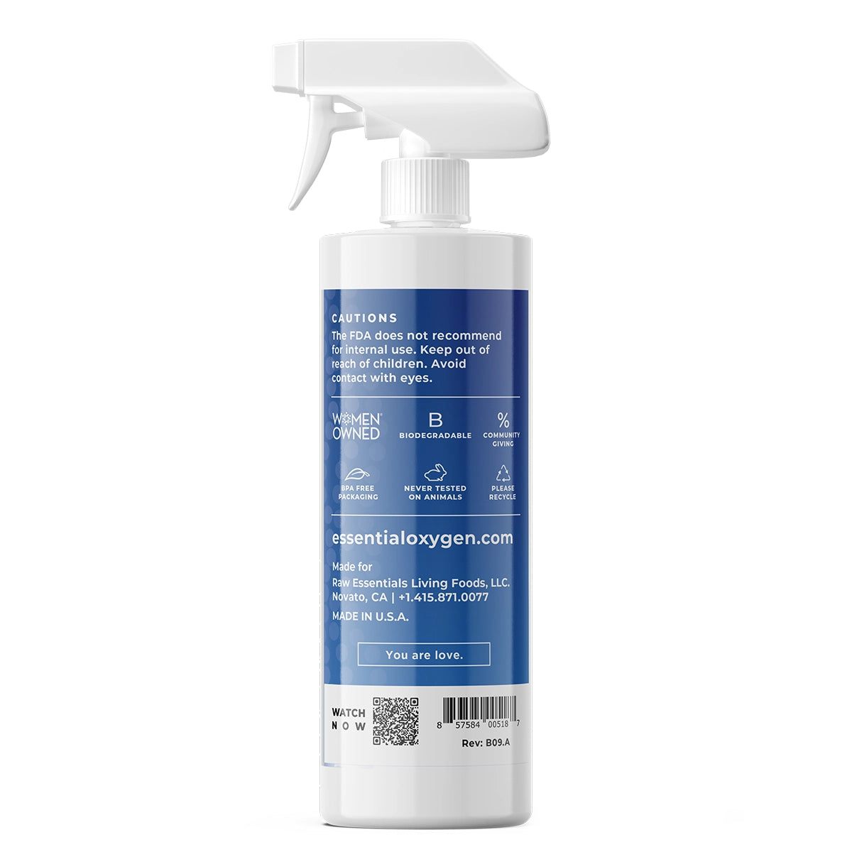 Food Grade Hydrogen Peroxide | 32 oz Spray