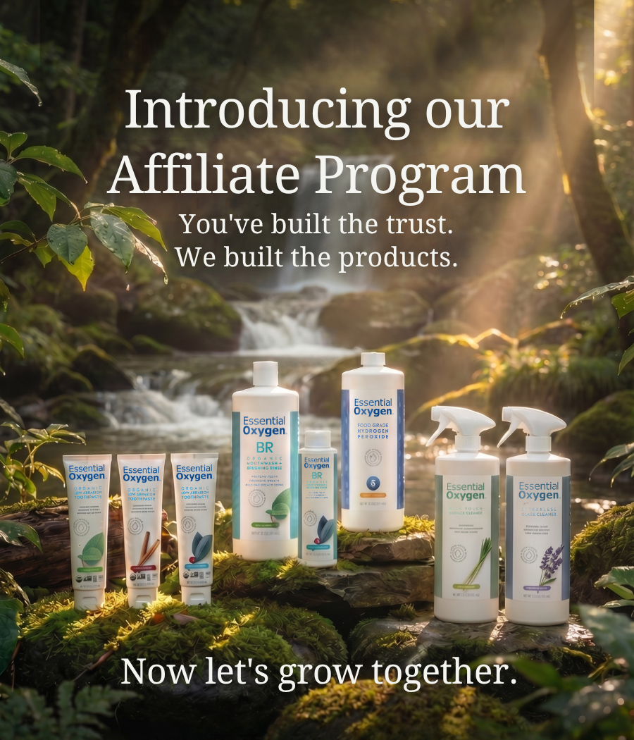 Essential Oxygen Affiliate Program Announcement