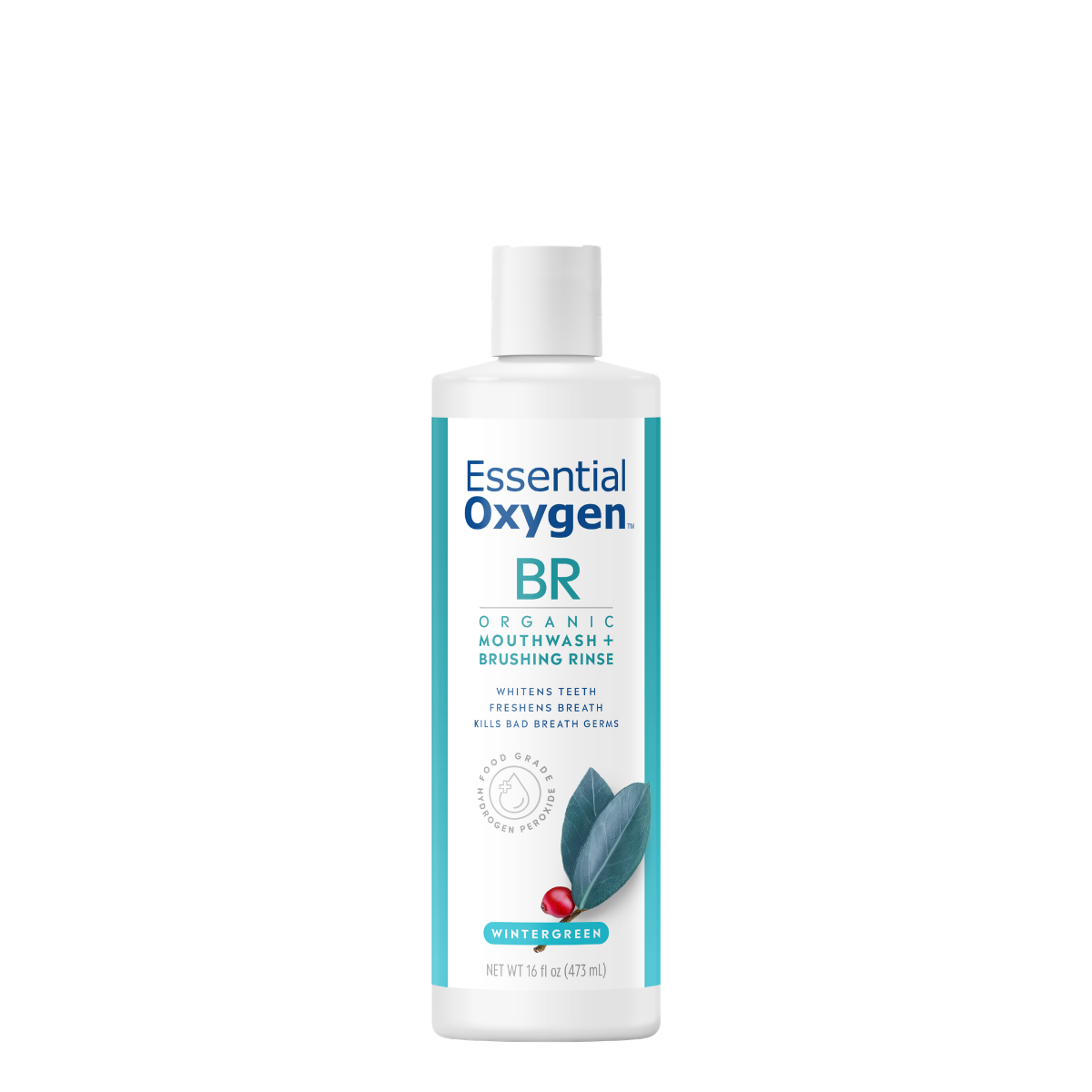 BR | Organic Mouthwash + Brushing Rinse | Wintergreen
