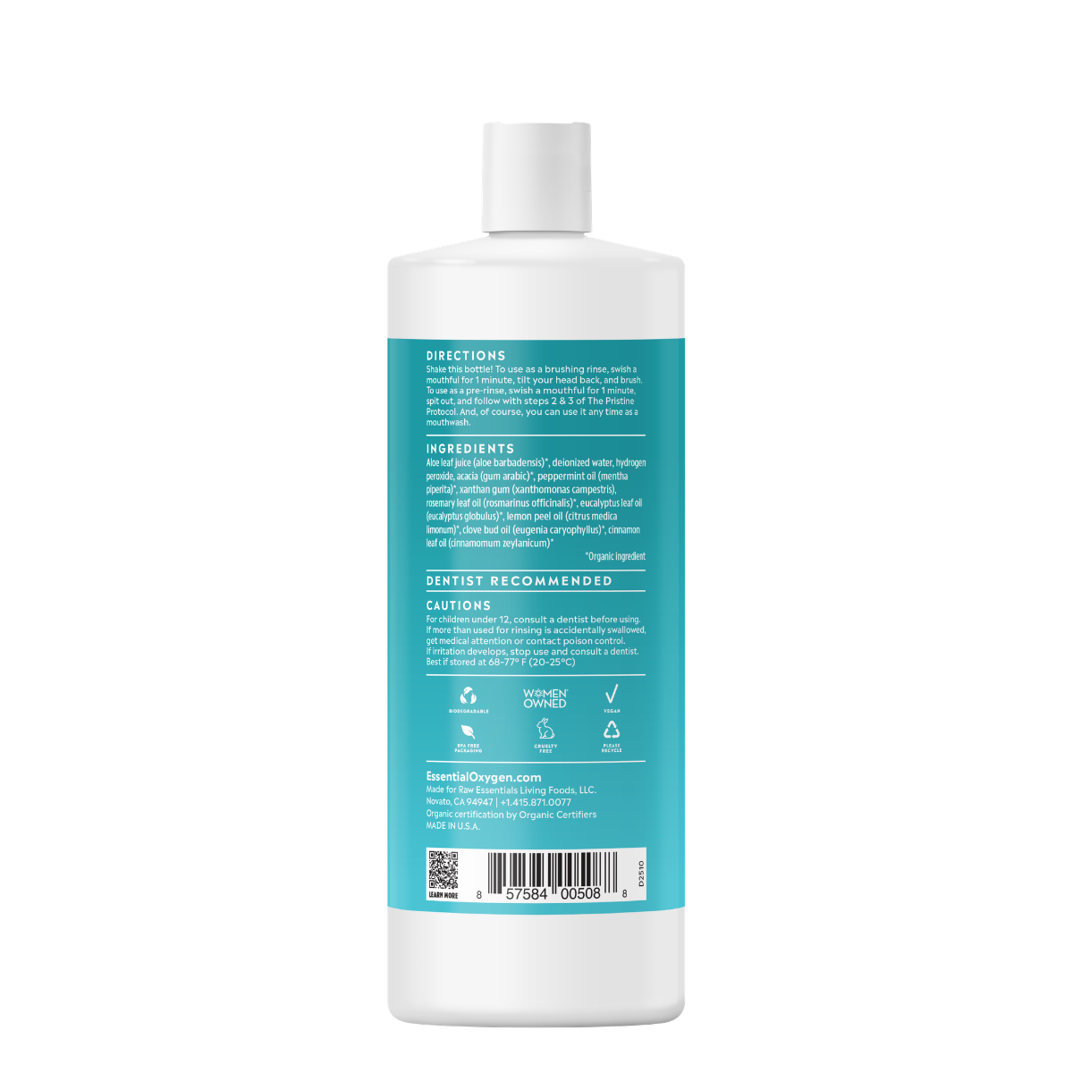 Essential Oxygen BR Organic Mouthwash - Thumbnail 5
