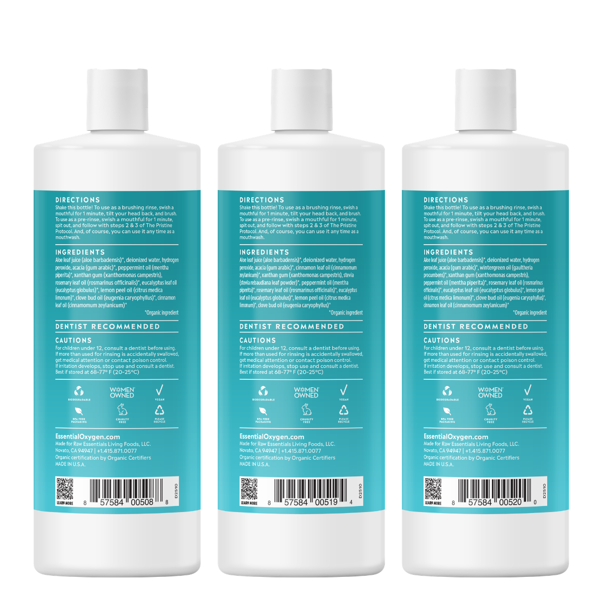 Essential Oxygen BR Organic Mouthwash - Thumbnail 5