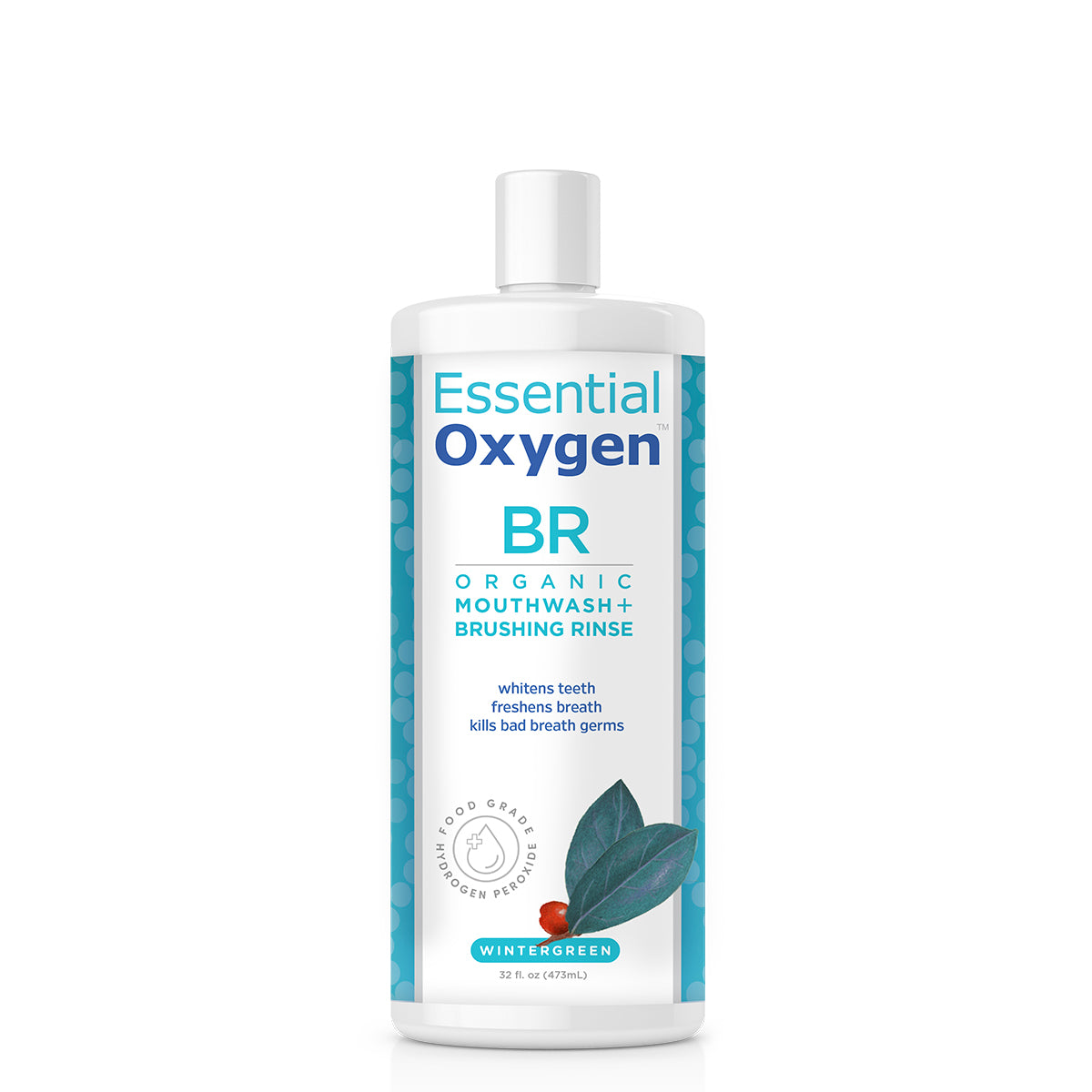 BR | Organic Mouthwash + Brushing Rinse | Wintergreen