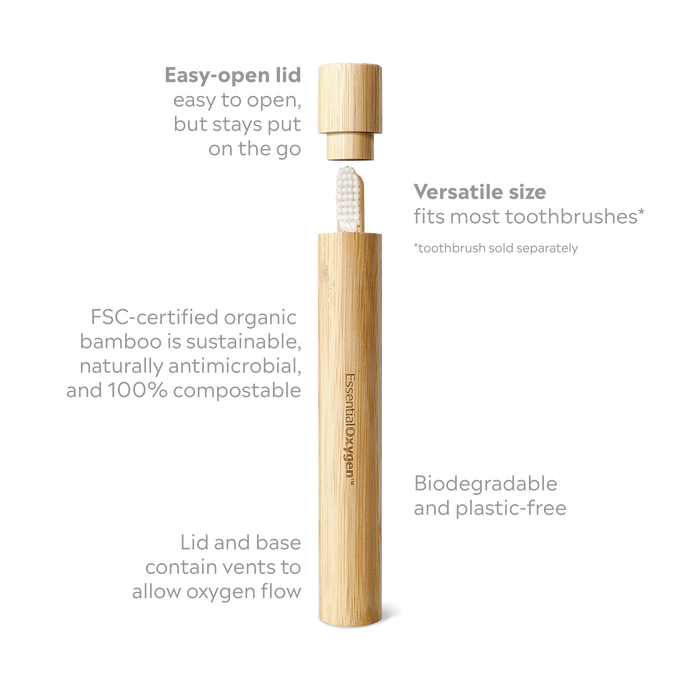 Organic Bamboo Toothbrushes Case