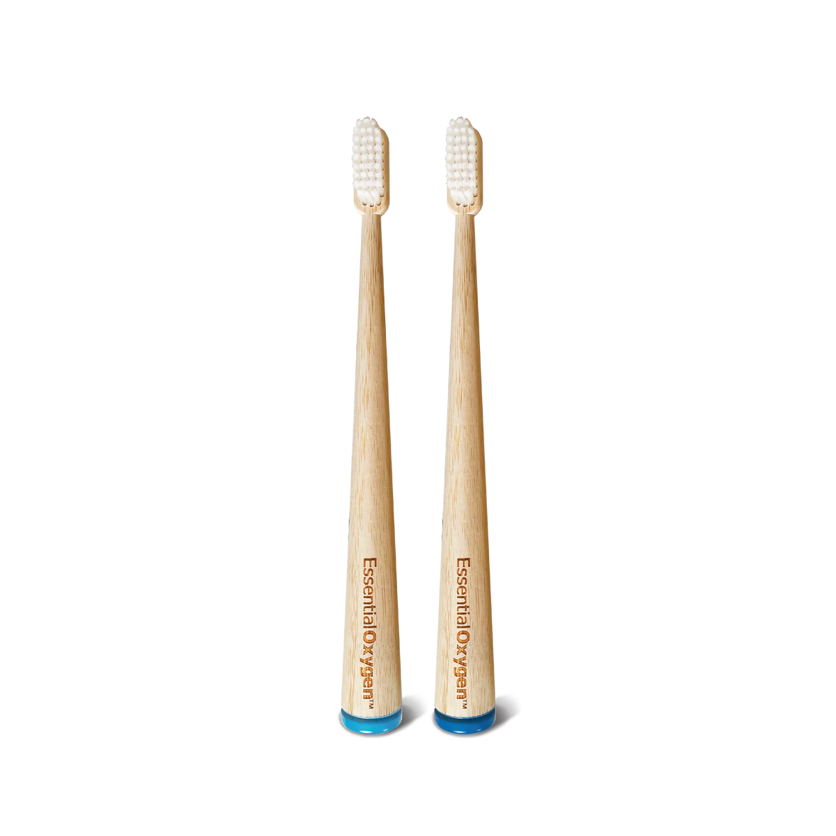 Organic Bamboo Toothbrushes | 2 Pack