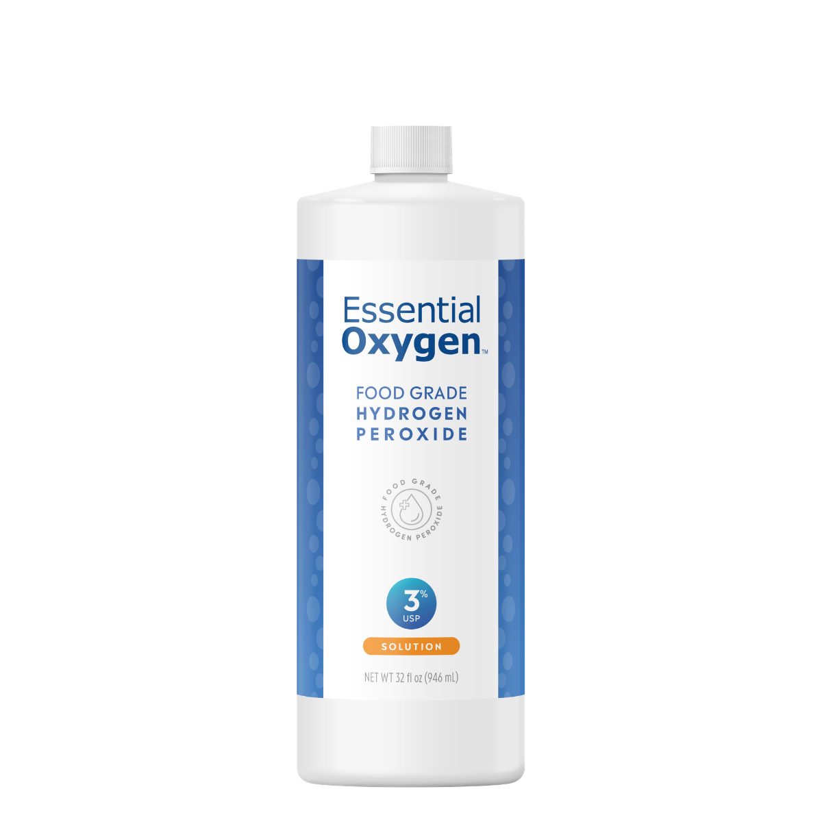 化とし1乳1ソー1クレン1UV1 Food Grade Hydrogen Peroxide | 32 oz | ESSENTIAL OXYGEN | The Joy
