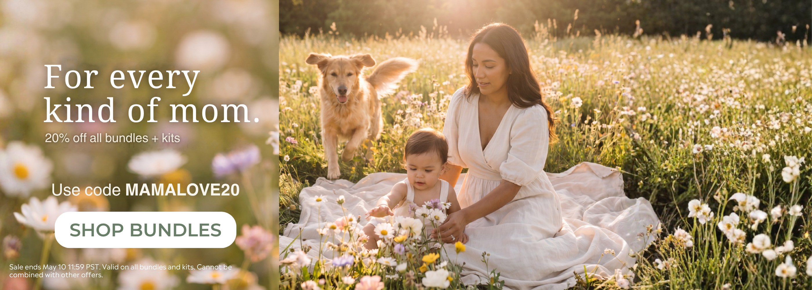 For Every Kind of Mom. 20% Off all bundles and kits. use code mamalove20 at checkout. Shop sale now.