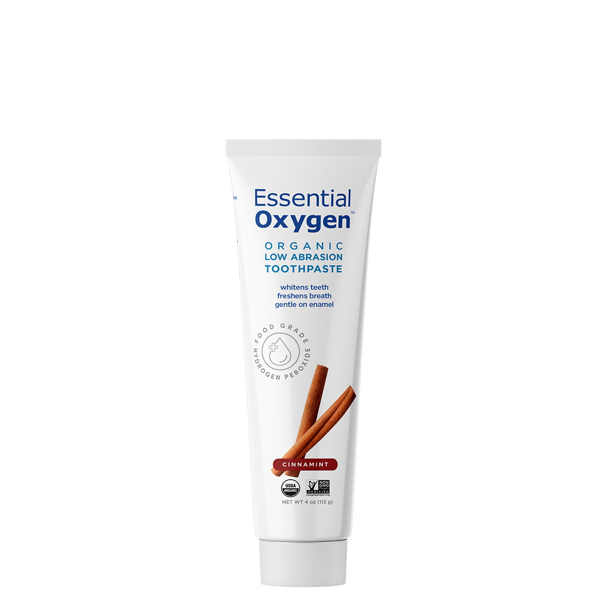Organic Low Abrasion Toothpaste | Cinnamint